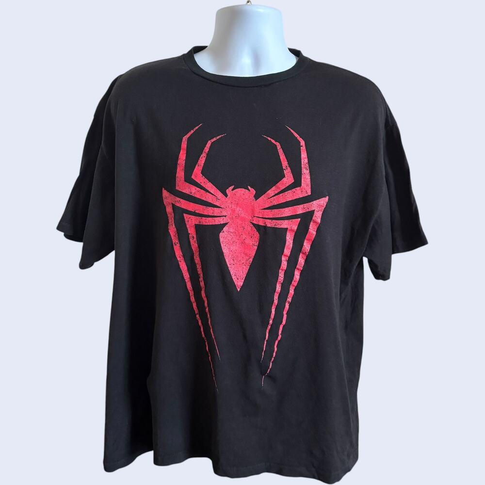 Marvel XL Streetwear Spider-Man Tee Black Regular